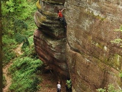 escalade des Roches Plates