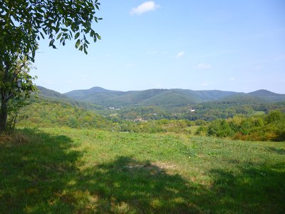 Point de vue sur la vallée de la Lauter