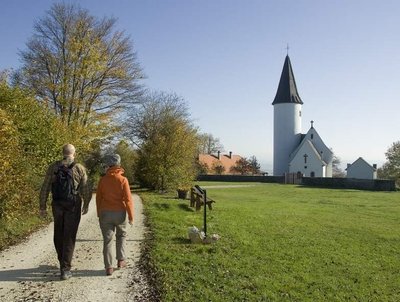 Vers la chapelle du Kirchberg