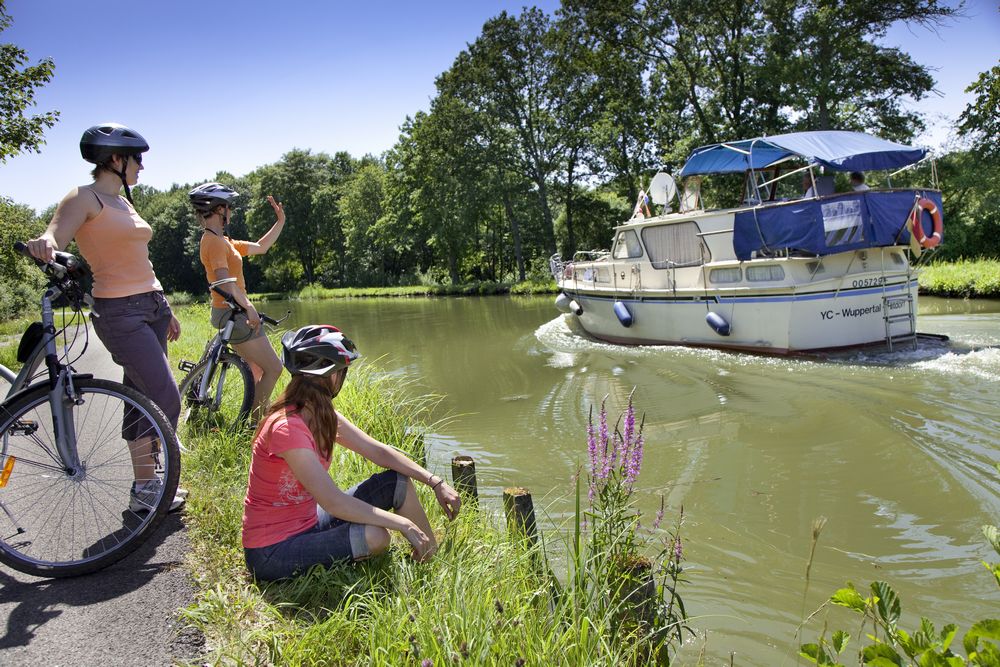 Circuit entre canal et paysages d'Alsace Bossue