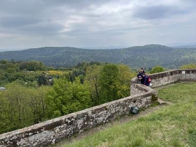 Vue depuis le château de Lichtenberg